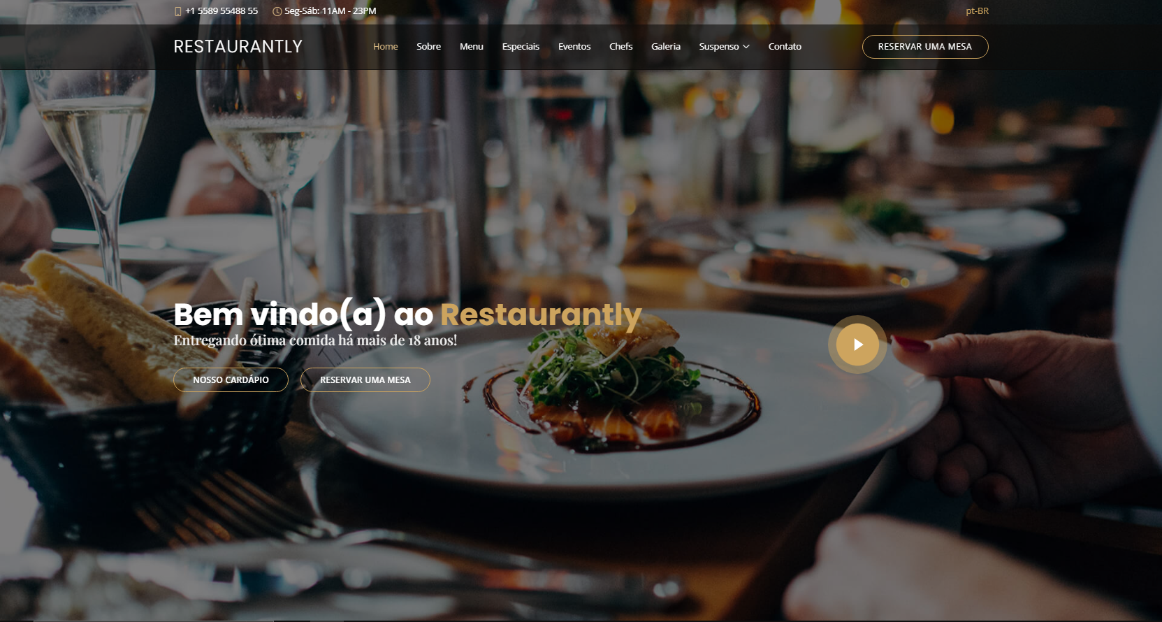 Modelo de Restaurante